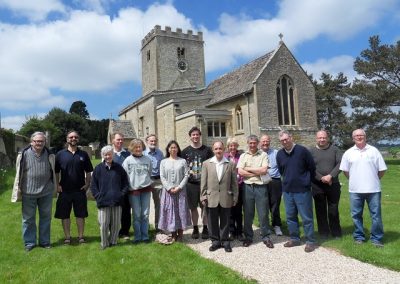 Old Marston Bellringers Outing262.3 North Leigh Sat 8 June 2013
